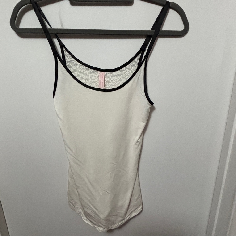 Victoria's Secret Size Small Cami With Stretch Lace Back.  Y2K Sultry Bodycon